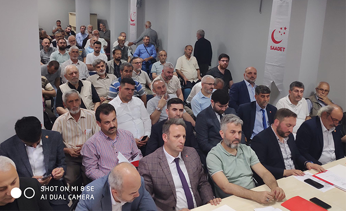 Saadet Partisi, il divan toplantısını gerçekleştirdi — haber görseli