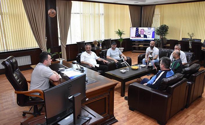 Sakarya Akgün Ampute Futbol Takımı’ndan Başkan İshak Sarı’ya Ziyaret — haber görseli