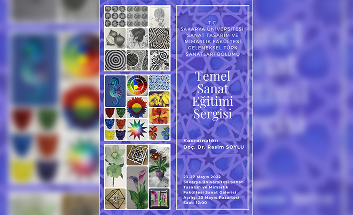 SAÜ'den Temel Sanat Eğitimi Sergisi — haber görseli