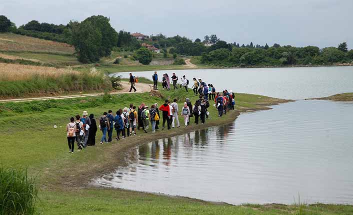 Doğa yürüyüşünün adresi Aslanlar Göleti oldu — haber görseli