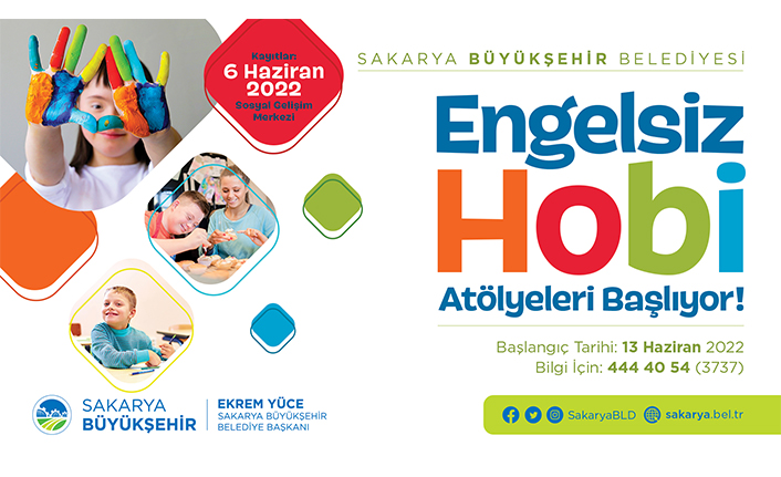 Engelsiz Hobi Atölyeleri için kayıtlar başlıyor — haber görseli