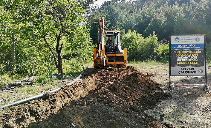 Geyve Sütalan Mahallesi’ne 3 bin metrelik yeni içmesuyu hattı — haber görseli