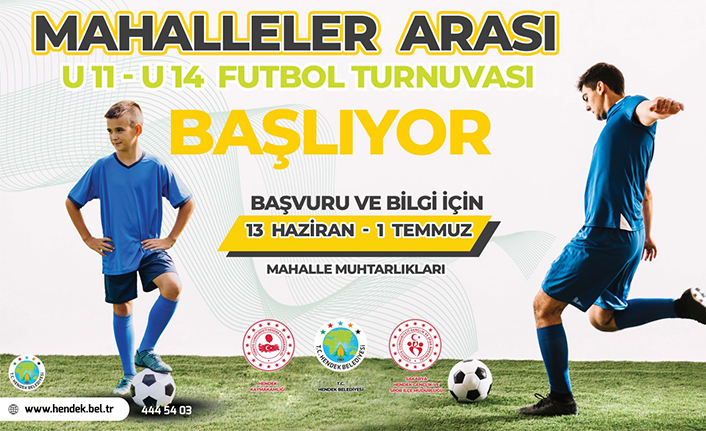 Mahalleler Arası Futbol turnuvası başlıyor  — haber görseli