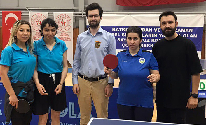 Masa tenisinde çok özel başarı — haber görseli