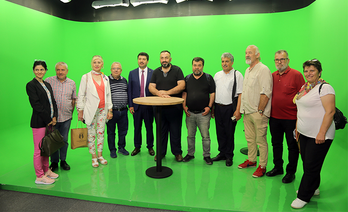 Rektör Sarıbıyık basın mensuplarıyla bir araya geldi — haber görseli
