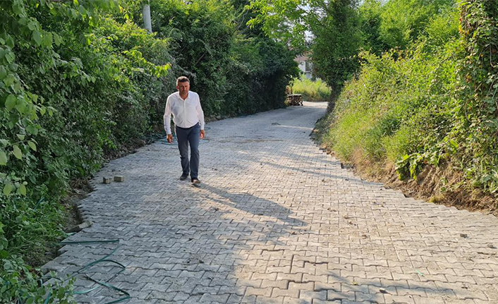 Sapanca’da Uzunkum Köyiçi Caddesi Yenileniyor — haber görseli