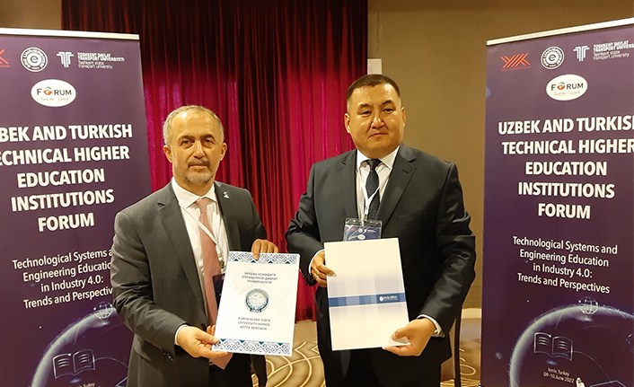SAÜ Rektörü Prof. Dr. Fatih Savaşan, Türkiye-Özbekistan Uluslararası Eğitim Forumunda — haber görseli