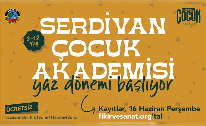 Serdivan Çocuk Akademisi Yaz dönemi başlıyor — haber görseli