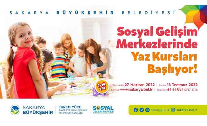 SGM’lerde yaz kursları başlıyor — haber görseli