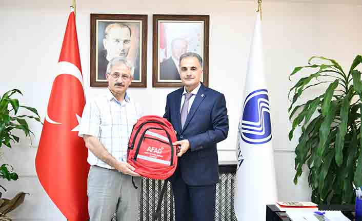 AFAD Müdürü Rektör Al’ı Ziyaret Etti — haber görseli
