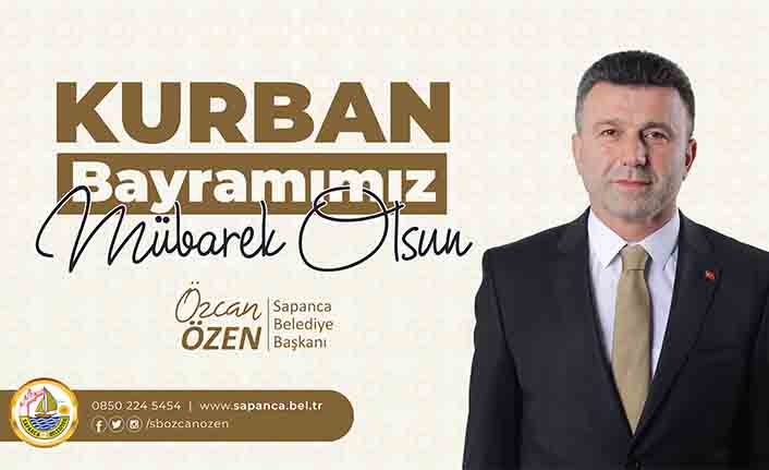 Başkan Özen’in, Kurban Bayramı Mesajı  — haber görseli