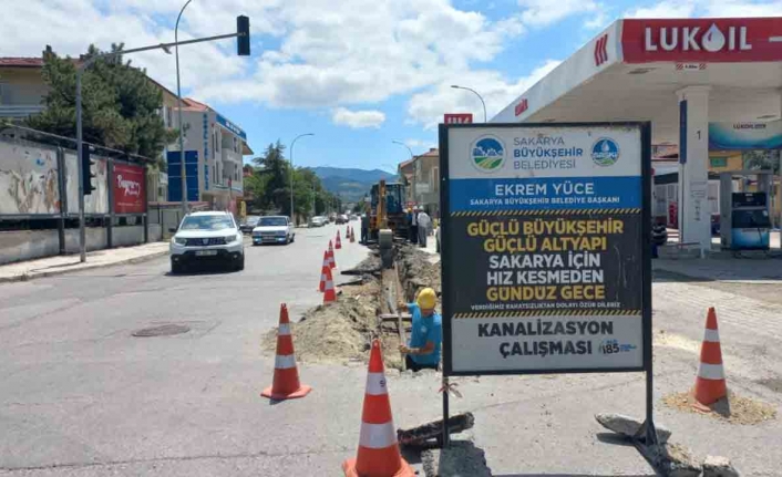 Geyve Konyalı Alibey Caddesi’nin içmesuyu altyapısı yenileniyor — haber görseli