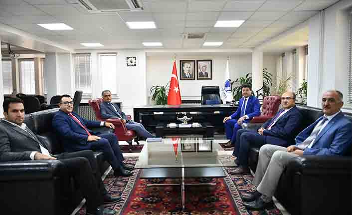 Rektör Sarıbıyık’tan Rektör Al’a Hayırlı Olsun Ziyareti — haber görseli