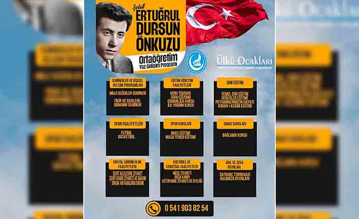 Sakarya Ülkü Ocakları’ndan Yaz Gelişim Programına davet — haber görseli
