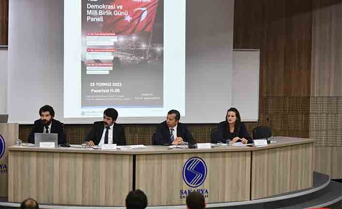 SAÜ Hukuk Fakültesinden 15 Temmuz Paneli — haber görseli