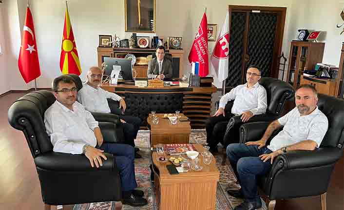 SUBÜ’den Uluslararası Balkan Üniversitesi’ne ziyaret — haber görseli