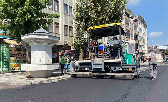 Çeşme Meydanı Caddesi yeni yüzüne kavuştu — haber görseli