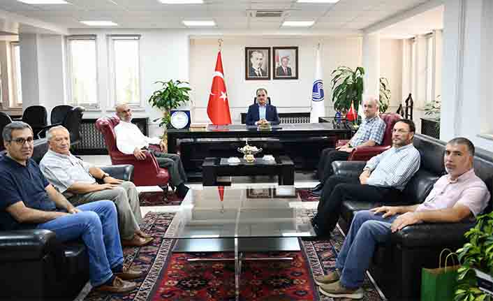 Sempozyum Heyeti Rektör Al’ı Ziyaret Etti — haber görseli