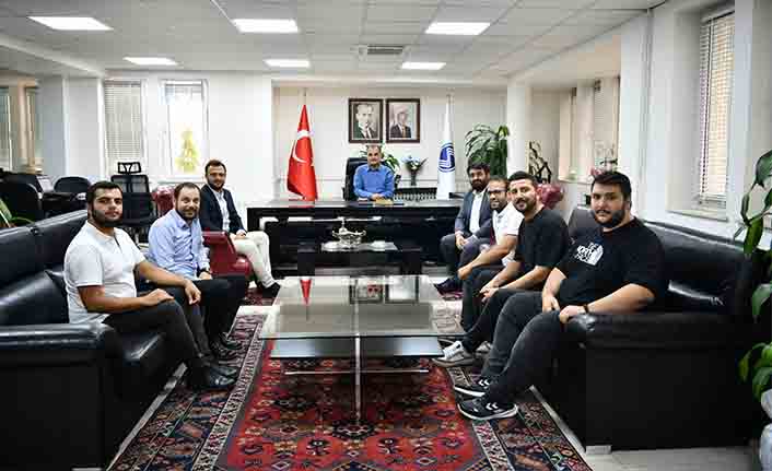 TÜGVA Temsilcisi Deveci’den SAÜ Rektörü Al’a Ziyaret — haber görseli