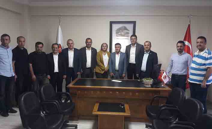 CHP’den SGC’ye ziyaret  — haber görseli