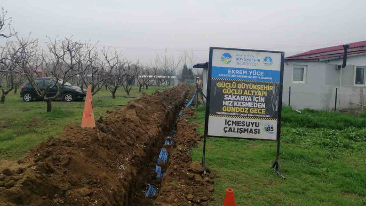 Büyükşehir’den Pamukova Fevziye Mahallesi’ne kesintisiz içme suyu — haber görseli