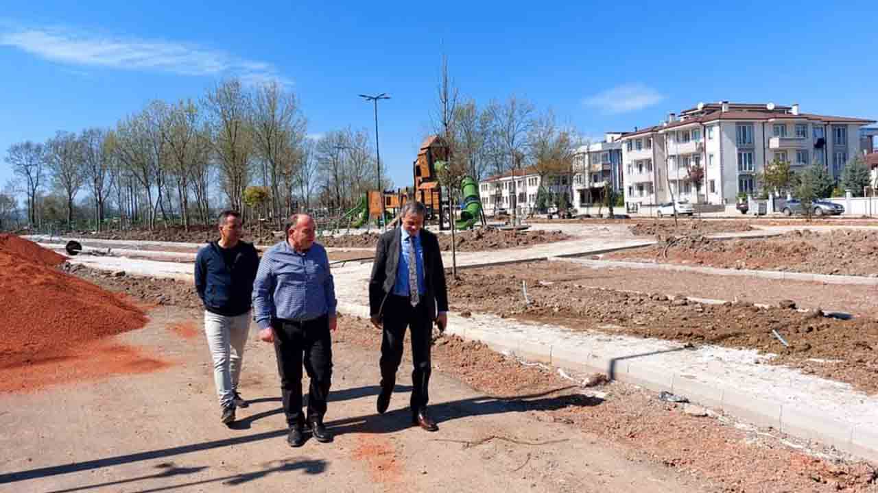 Başkan Alemdar Park Yapımını yerinde inceledi — haber görseli