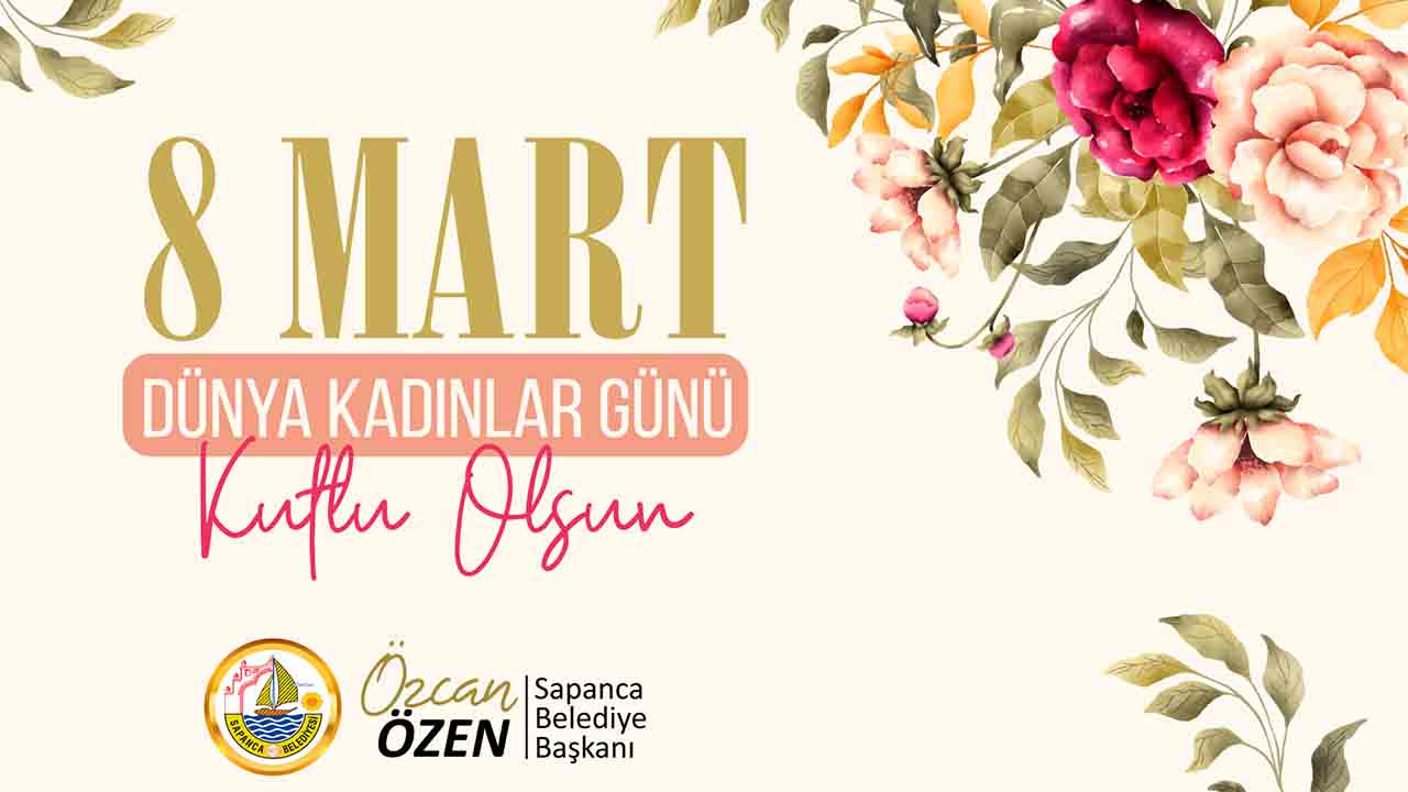 Başkan Özen’in, 8 Mart Dünya Kadınlar günü mesajı — haber görseli