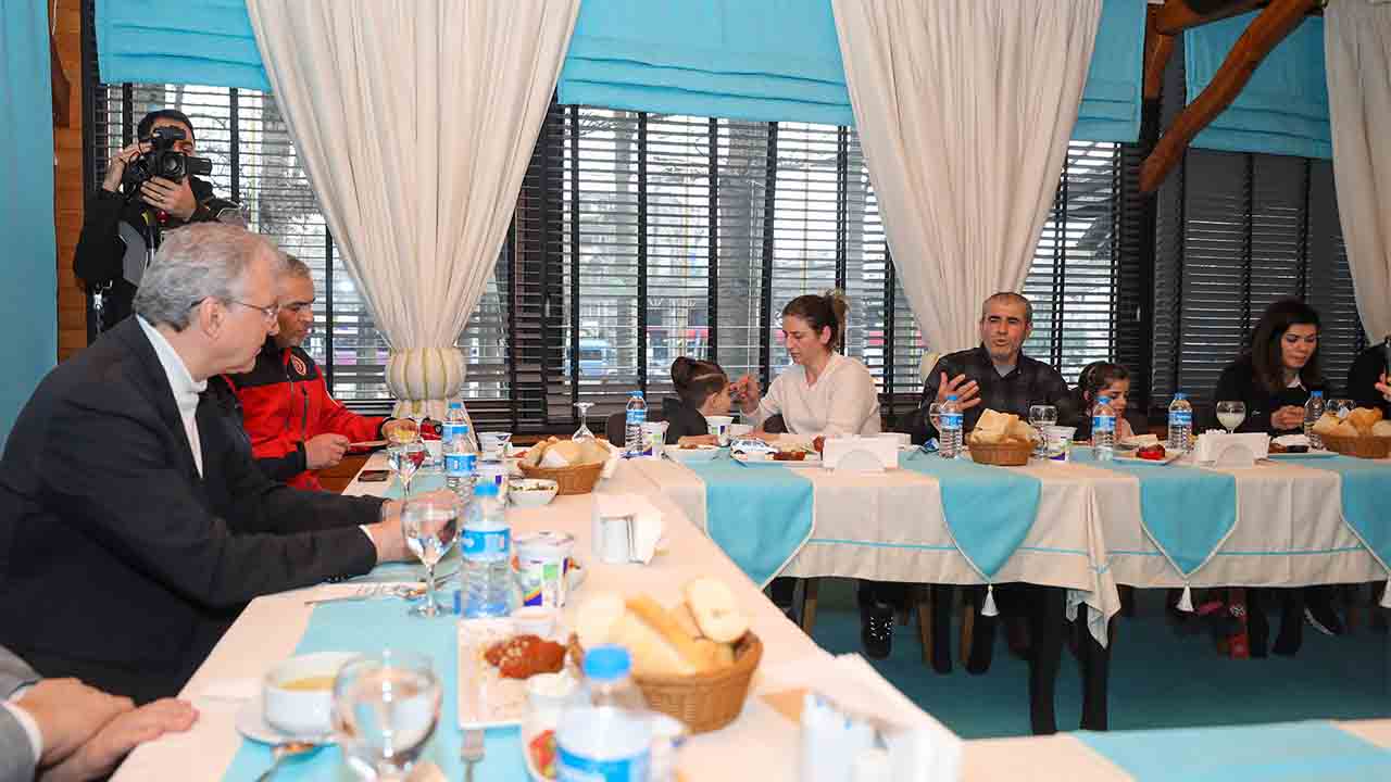 Başkan Yüce, 73 saat sonra kurtarılan Mir Berzan ve ailesiyle buluştu — haber görseli