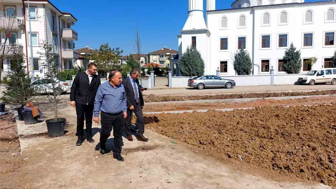 Başkan Alemdar Park Yapımını yerinde inceledi — haber görseli