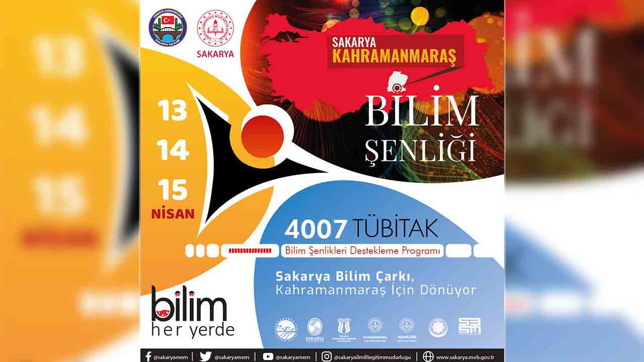Sakarya MEM, Kahramanmaraş'taki Öğrenciler için Bilim şenliği düzenliyor — haber görseli