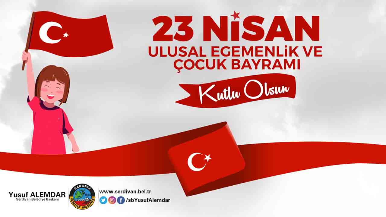 Başkan Alemdar’dan 23 Nisan Mesajı — haber görseli