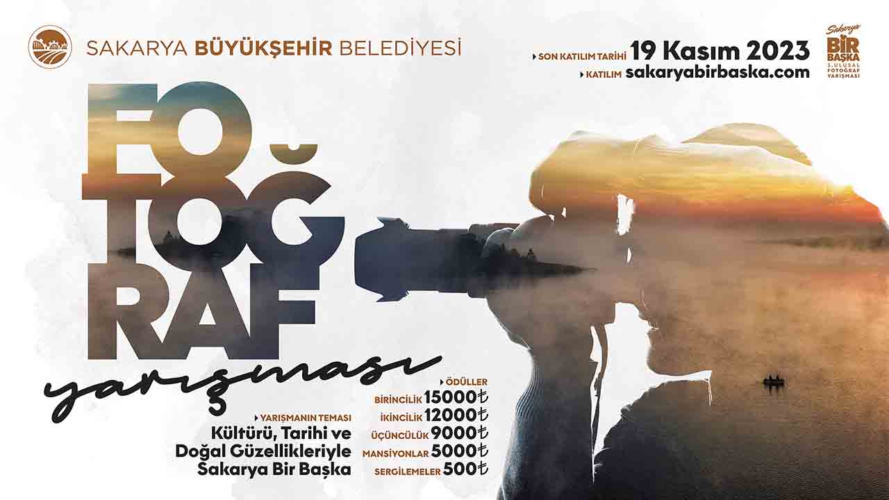 3. Ulusal Sakarya Bir Başka fotoğraf yarışması başladı — haber görseli