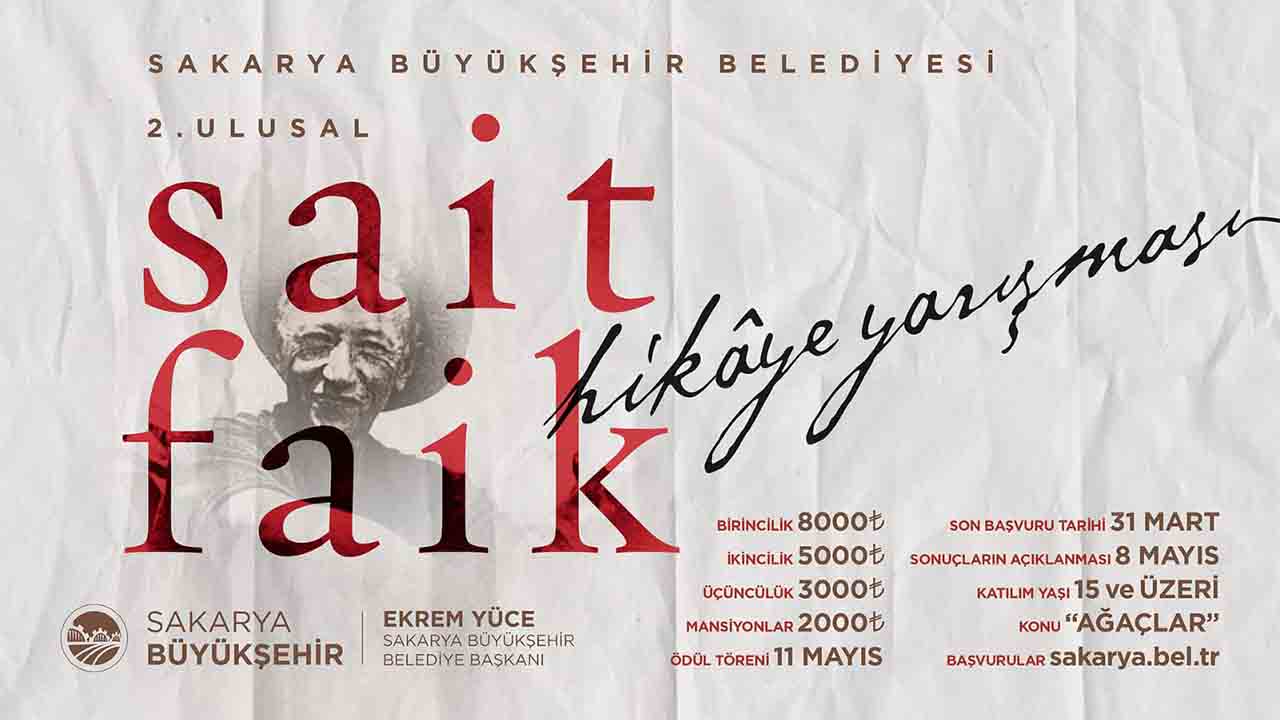 Ulusal Sait Faik Abasıyanık hikaye yarışmasına başvurular tamamlandı — haber görseli