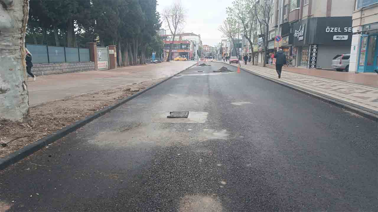 Çark Caddesi’nin yeni yüzü için son dokunuşlar da tamamlanıyor — haber görseli