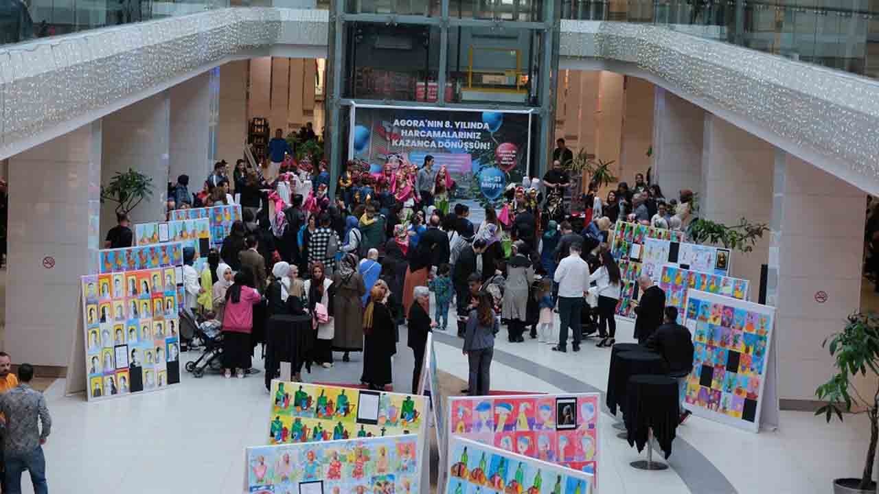 627 Öğrencinin 1330 Eseri sergilendi — haber görseli