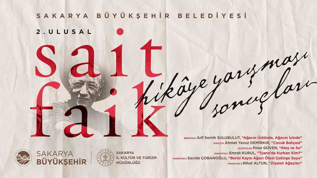 2. Ulusal Sait Faik Abasıyanık Hikaye Yarışması’nın sonuçları belli oldu — haber görseli