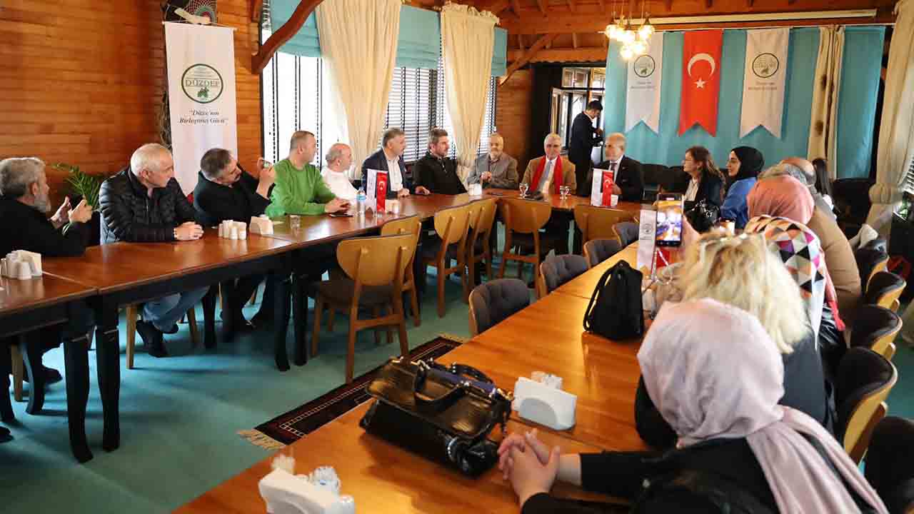 Yüce Düzceliler’le bir aradaydı: “Dostluğu daim kılacak her türlü faaliyetin destekçisiyiz” — haber görseli
