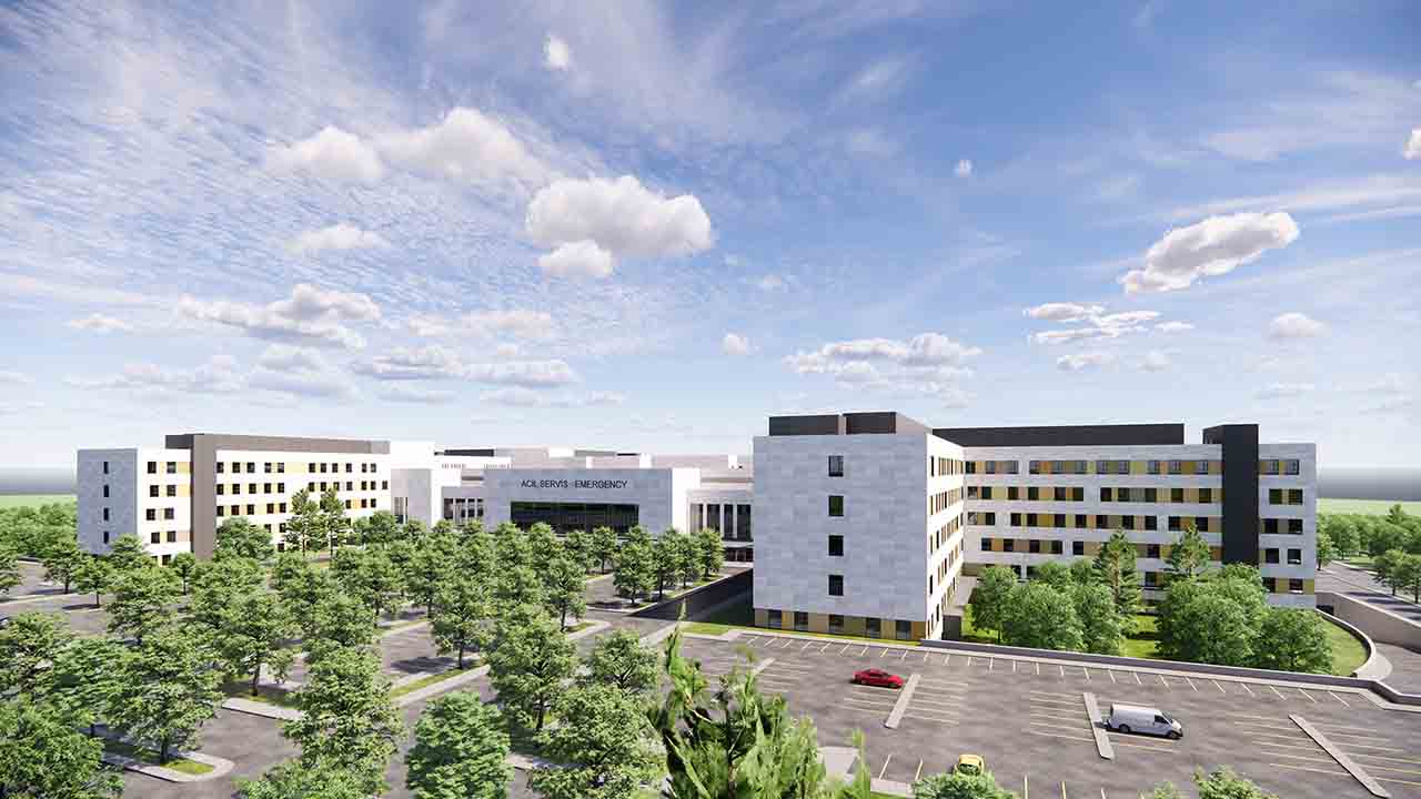 Şehir Hastanesi ulaşım altyapısı