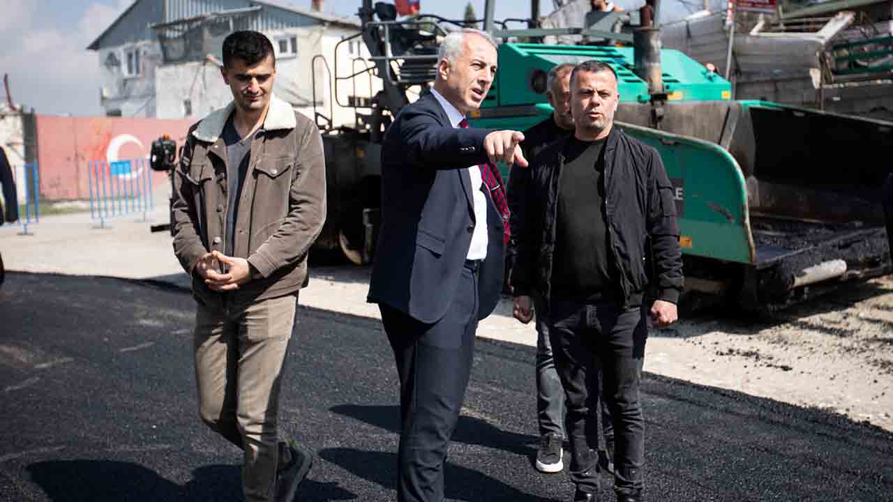 Hendek Belediyesi’nin Asfalt atağı devam ediyor — haber görseli