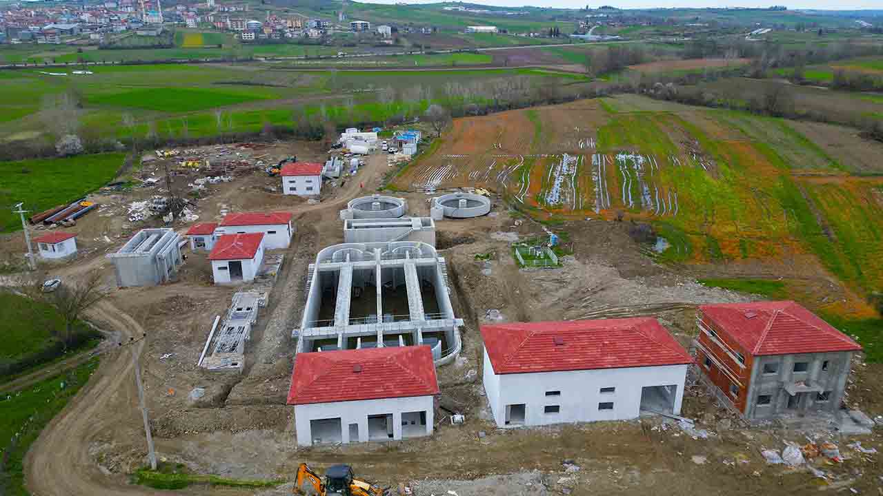 Kaynarca’nın dev projesi Atık Su Arıtma Tesisi’nde çalışmalar devam ediyor — haber görseli