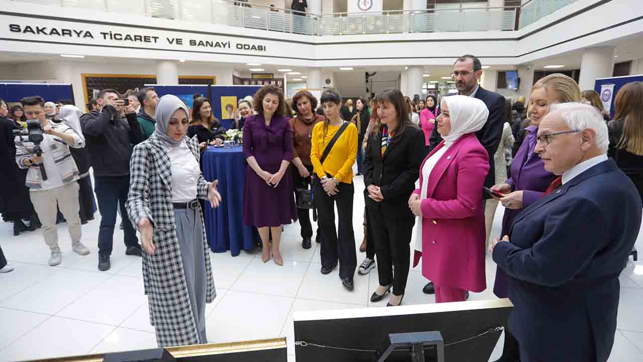 8 Mart’ta Kadın ve Sanat SATSO’daydı — haber görseli