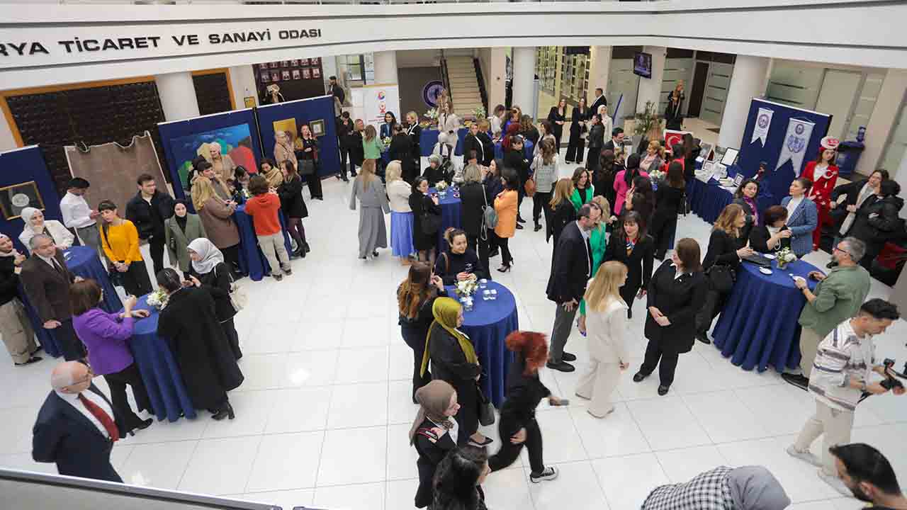 8 Mart’ta Kadın ve Sanat SATSO’daydı — haber görseli
