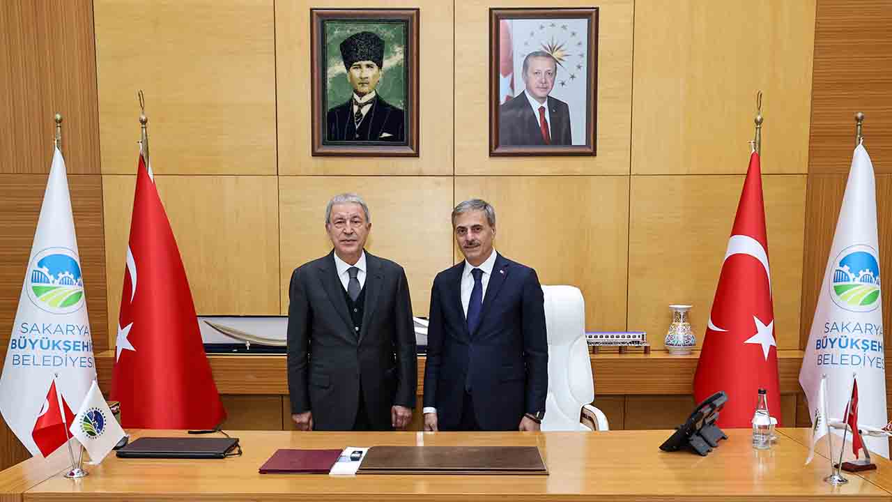 Başkan Alemdar, Hulusi Akar’ı ağırladı — haber görseli