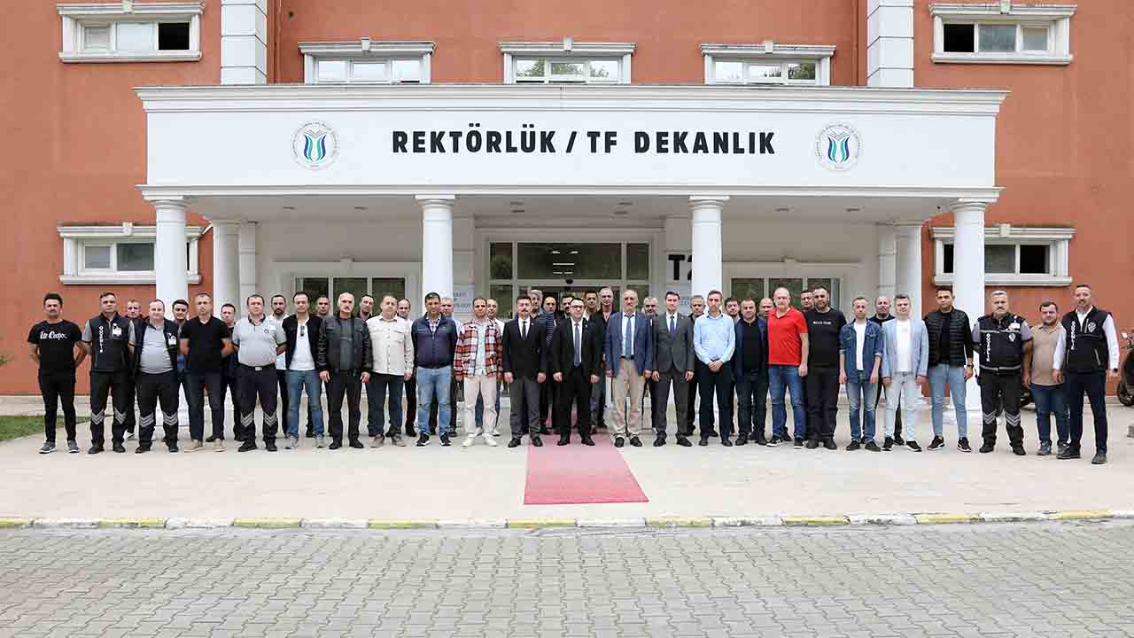 SUBÜ’de güvenlik gündemli toplantı düzenlendi — haber görseli