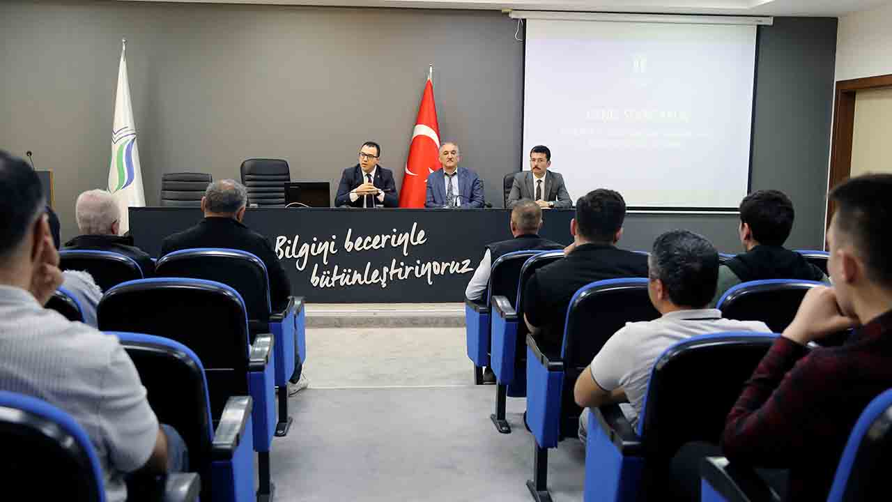 SUBÜ’de güvenlik gündemli toplantı düzenlendi — haber görseli