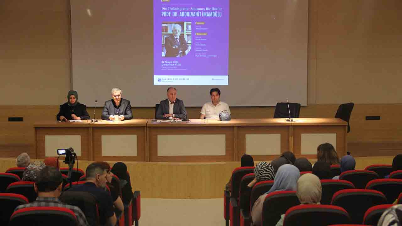 İlahiyat Fakültesinde Prof. Dr. Abdulvahit İmamoğlu anıldı — haber görseli