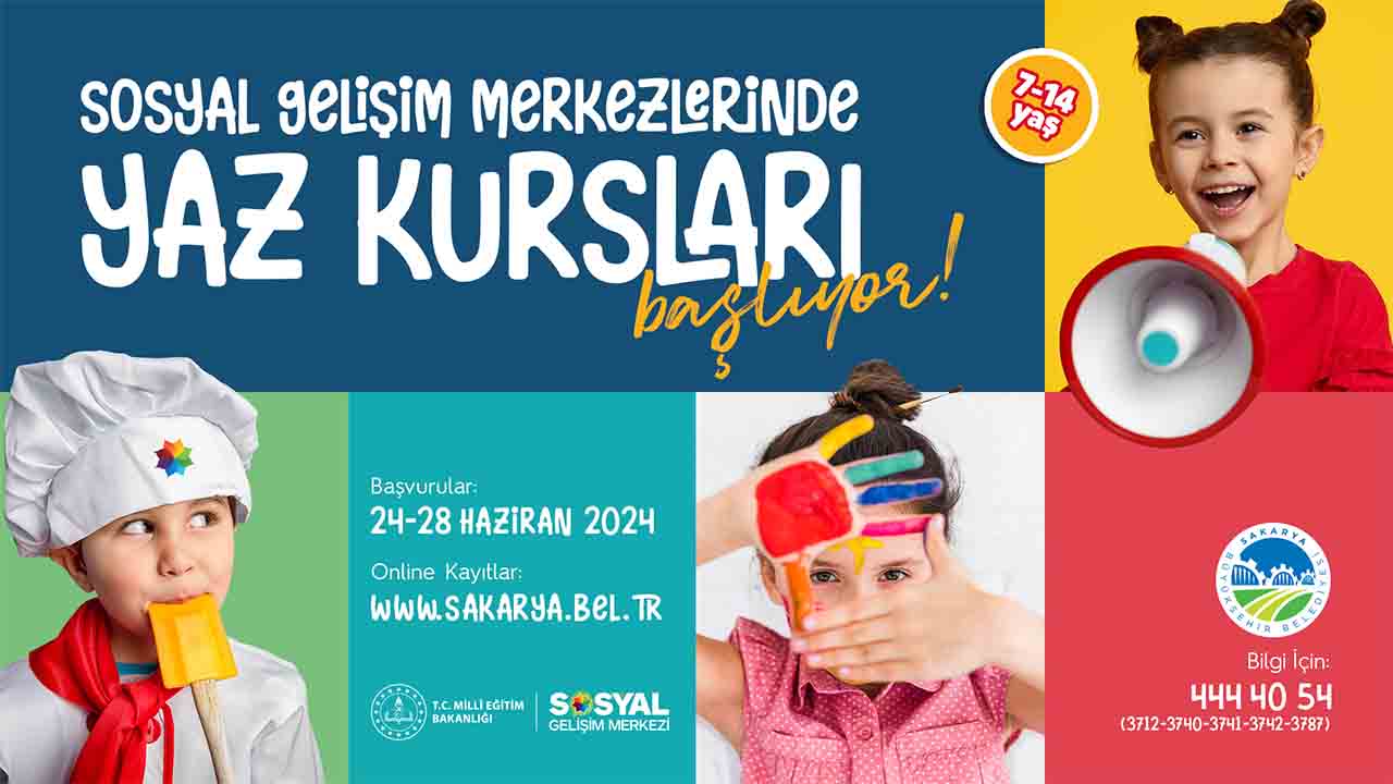 SGM yaz kurslarında kayıtlar 24 Haziran’da başlıyor — haber görseli