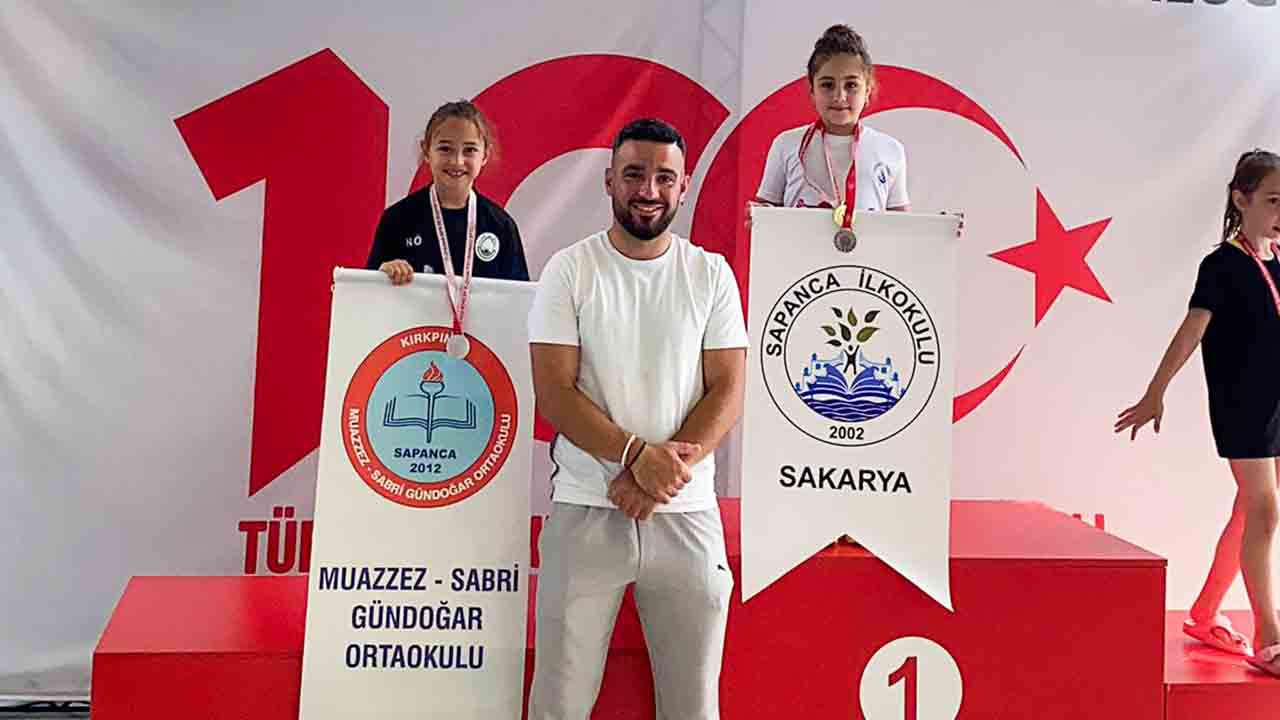 Sapancalı Minikler Madalyaya Kulaç Attı — haber görseli