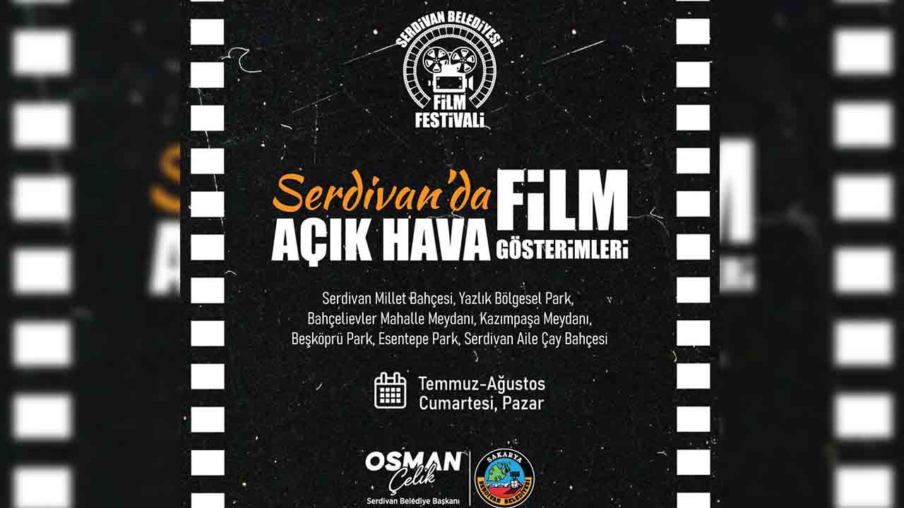 Serdivan'da açık havada sinema keyfi başlıyor — haber görseli