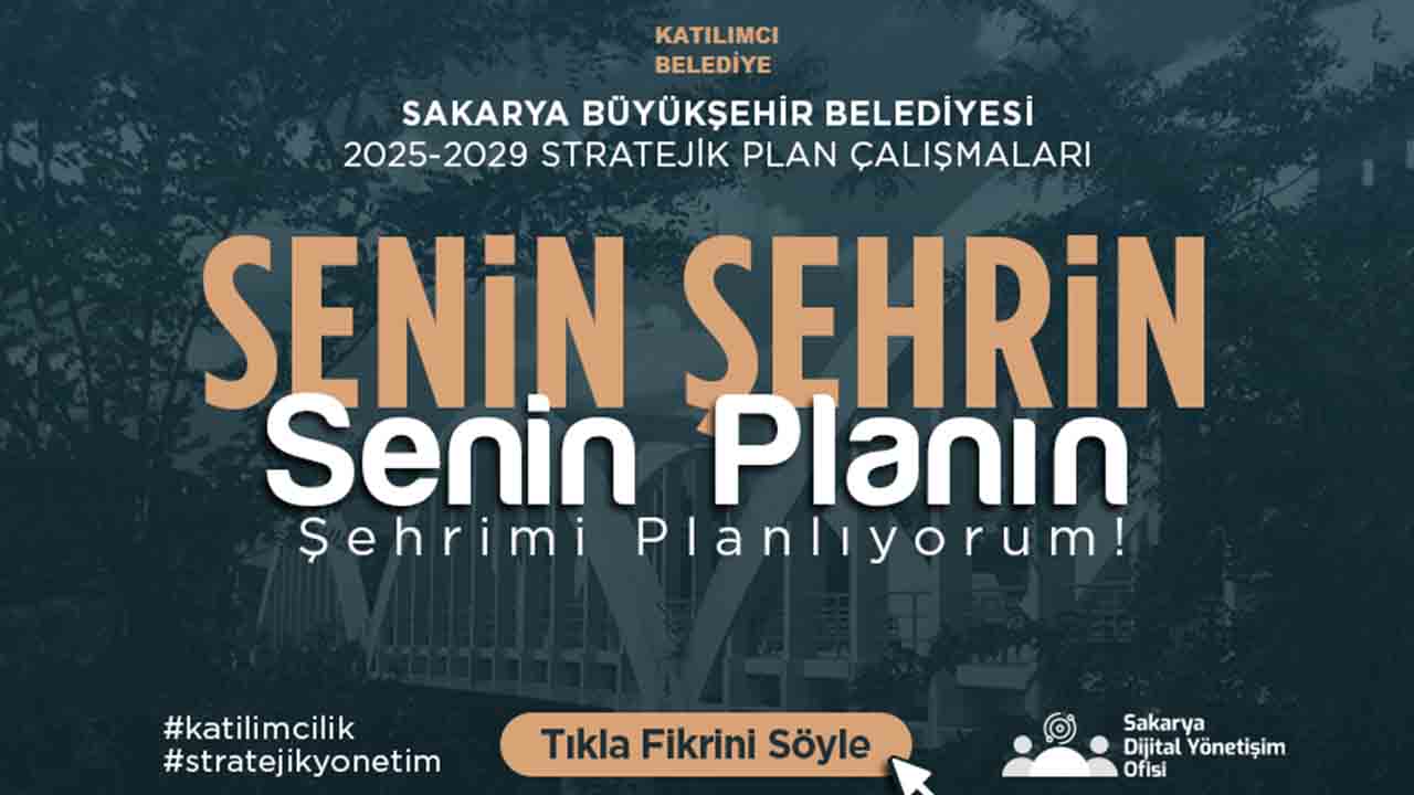 Şehrin geleceğine 1 milyon vatandaş fikirleriyle katkı sunacak — haber görseli